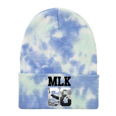 Team MLK 68 Martin Luther King Tie Dye 12in Knit Beanie