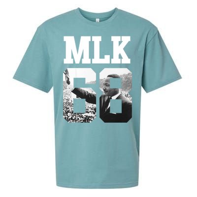 Team MLK 68 Martin Luther King Sueded Cloud Jersey T-Shirt