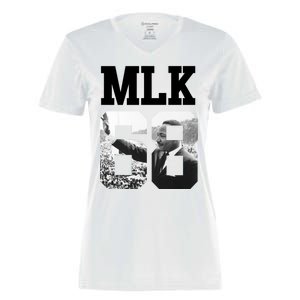 Team MLK 68 Martin Luther King Women's Momentum V-Neck T-Shirt