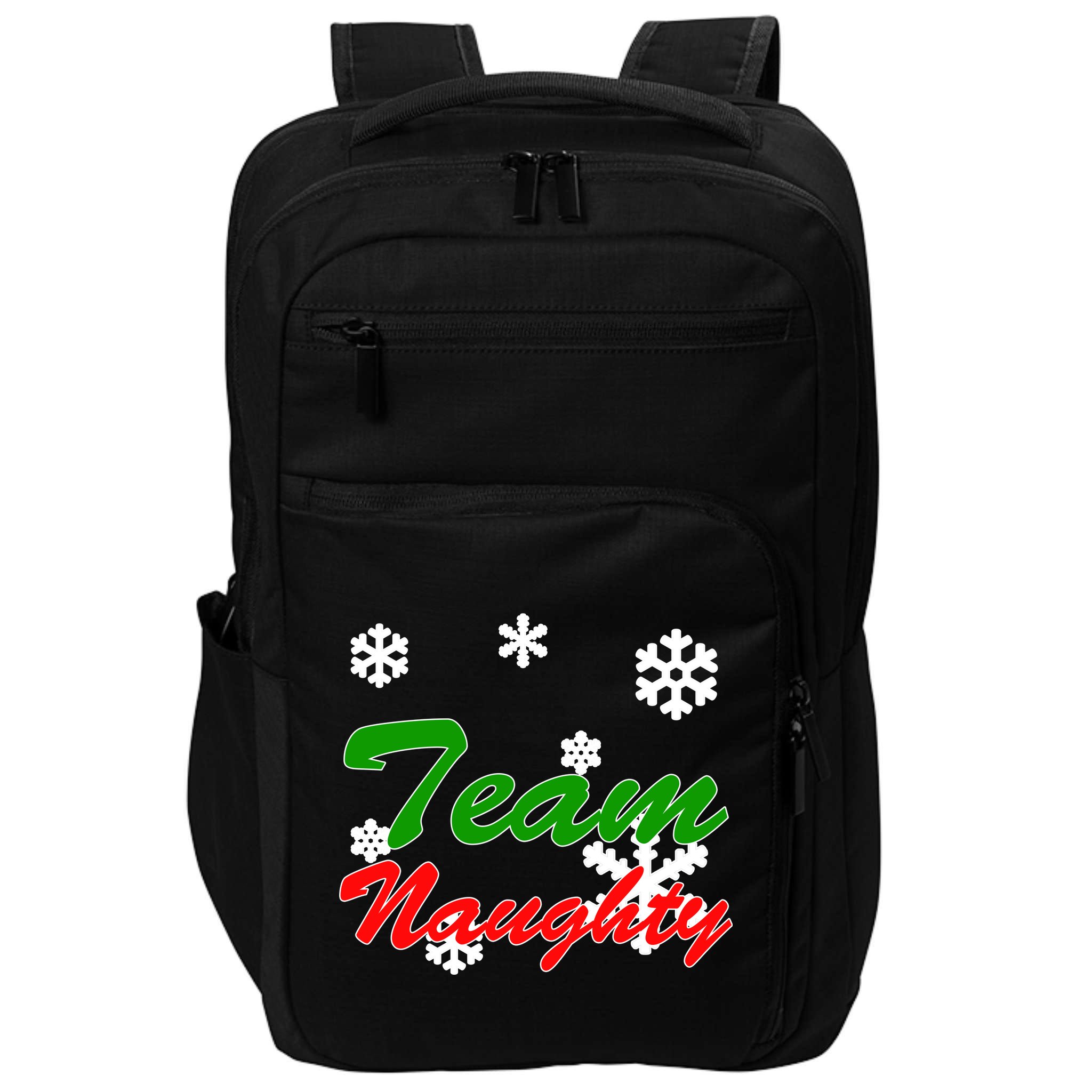 Team Naughty Matching Christmas Impact Tech Backpack