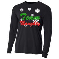 Team Naughty Matching Christmas Cooling Performance Long Sleeve Crew