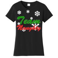 Team Naughty Matching Christmas Women's T-Shirt