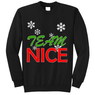 Team Nice Santa's Nice List Sweatshirt
