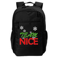 Team Nice Santa's Nice List Backpack
