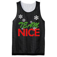 Team Nice Santa's Nice List Mesh Reversible Basketball Jersey Tank