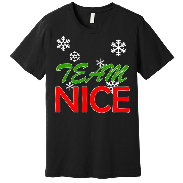 Team Nice Santa's Nice List Premium T-Shirt