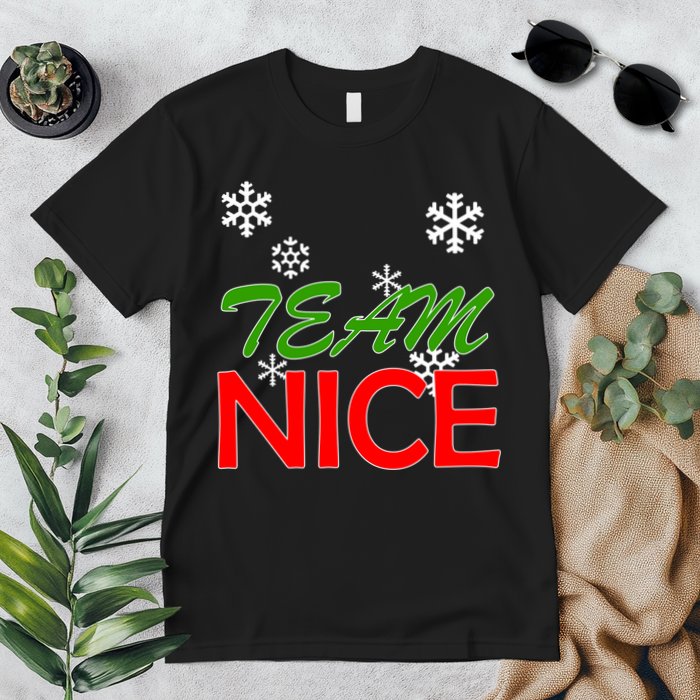 Team Nice Santa's Nice List Premium T-Shirt