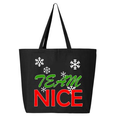 Team Nice Santa's Nice List 25L Jumbo Tote
