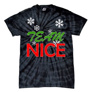 Team Nice Santa's Nice List Tie-Dye T-Shirt