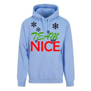 Team Nice Santa's Nice List Unisex Surf Hoodie