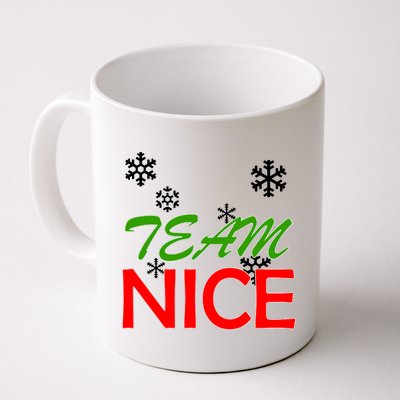 Team Nice Santa's Nice List Coffee Mug