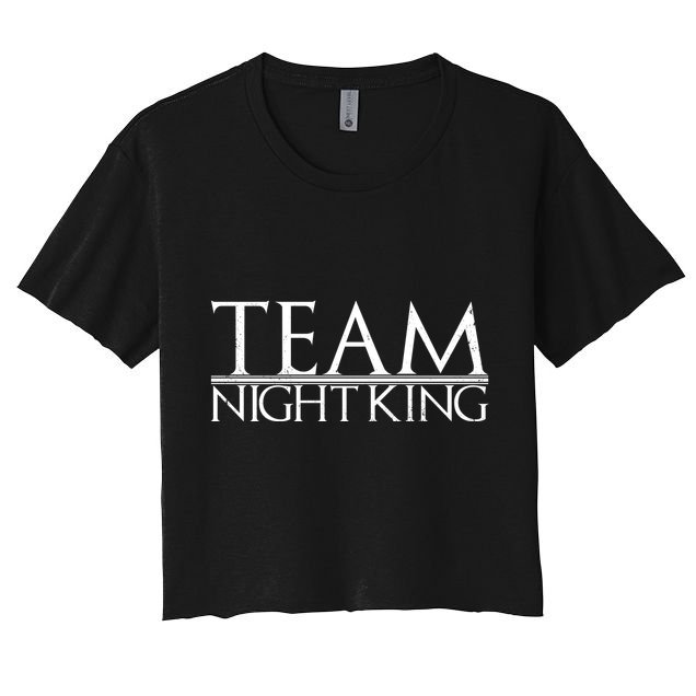 Team Night King Crop Top
