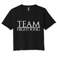 Team Night King Women's Crop Top Tee