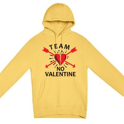 Team No Valentine Premium Pullover Hoodie