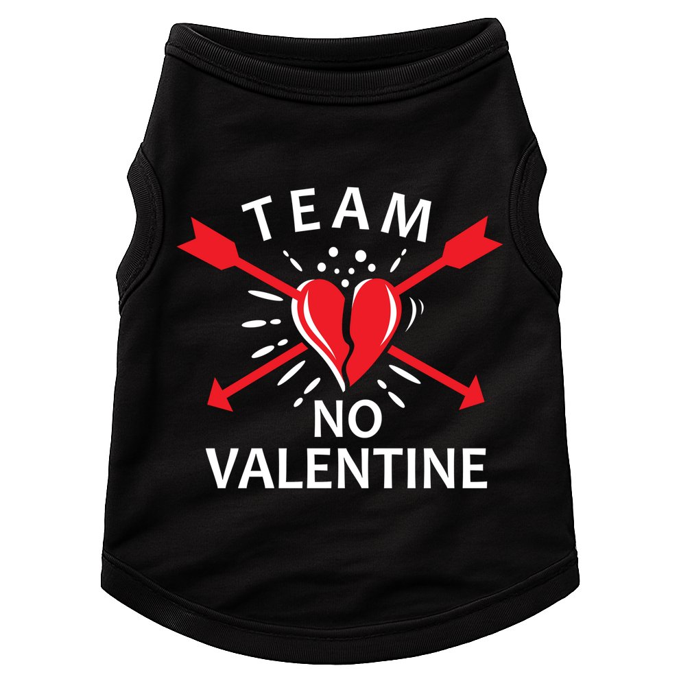 Team No Valentine Doggie Tank