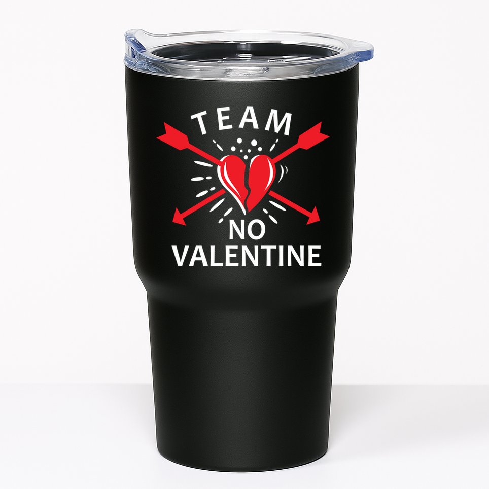 Team No Valentine Tumbler