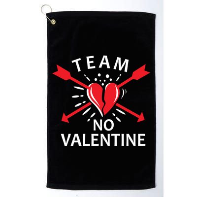 Team No Valentine Golf Towel