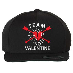 Team No Valentine Wool Snapback Cap