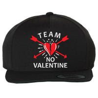 Team No Valentine Wool Snapback Cap