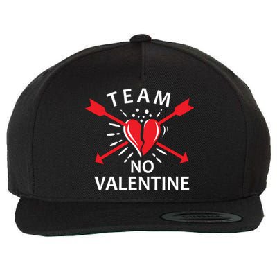 Team No Valentine Wool Snapback Cap