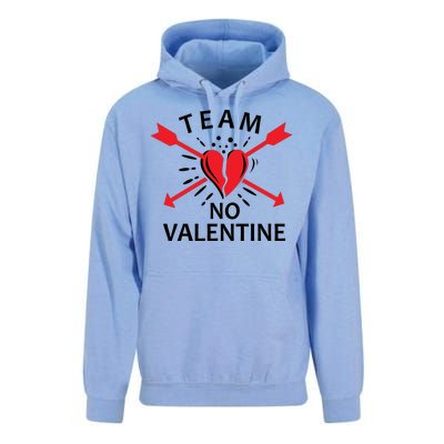 Team No Valentine Unisex Surf Hoodie