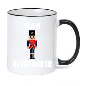 Team Nutcracker 11oz Black Color Changing Mug