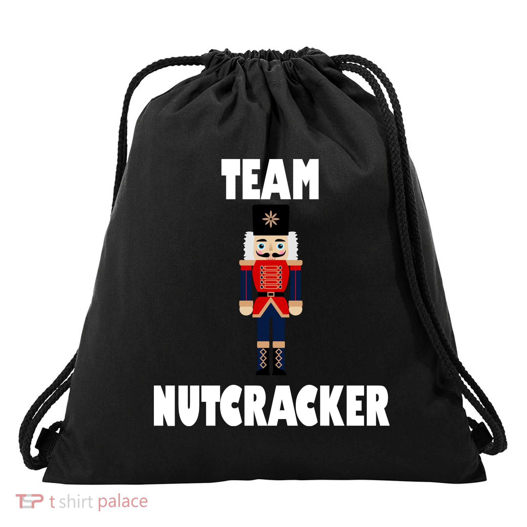 Team Nutcracker Drawstring Bag