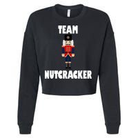 Team Nutcracker Cropped Pullover Crew