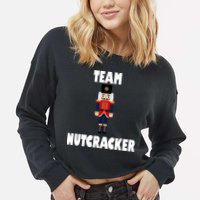 Team Nutcracker Cropped Pullover Crew