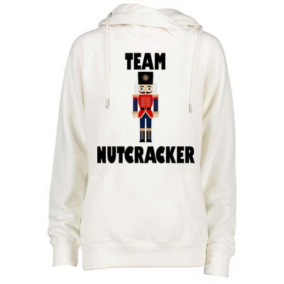 Team Nutcracker Womens Funnel Neck Pullover Hood