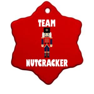 Team Nutcracker Ceramic Star Ornament