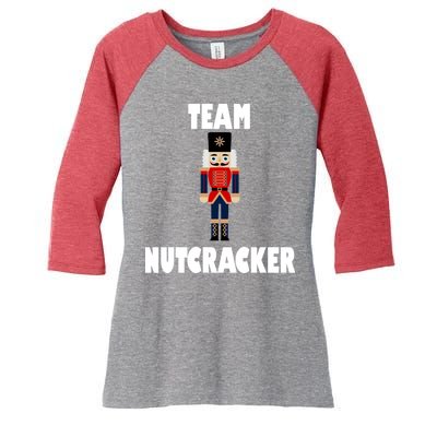 Team Nutcracker Women's Tri-Blend 3/4-Sleeve Raglan Shirt