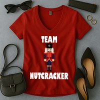 Team Nutcracker Women's V-Neck T-Shirt