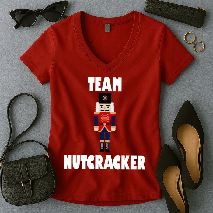 Team Nutcracker Women's V-Neck T-Shirt
