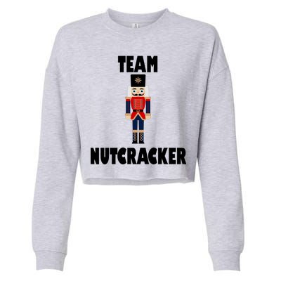 Team Nutcracker Cropped Pullover Crew