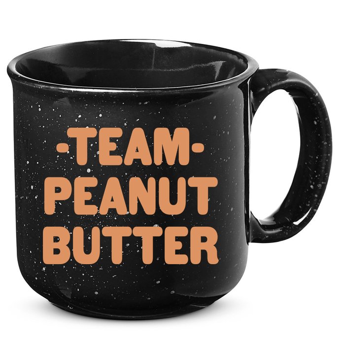 Team Peanut Butter 15oz Campfire Ceramic Mug