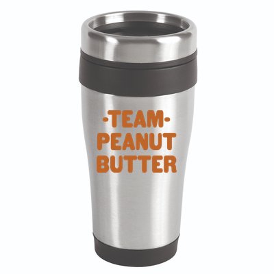 Team Peanut Butter 16oz Travel Tumbler