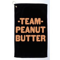 Team Peanut Butter Golf Towel