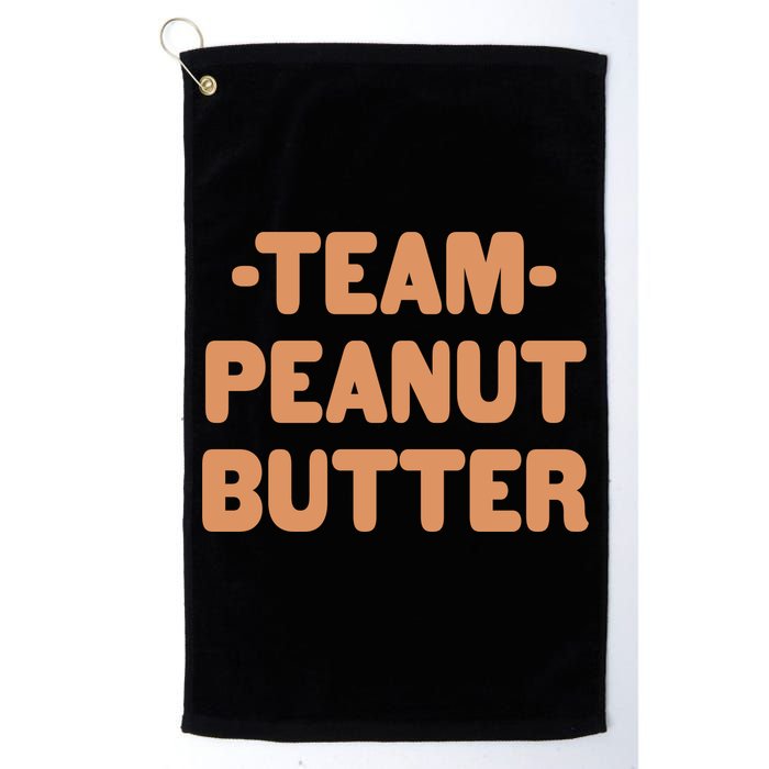 Team Peanut Butter Golf Towel