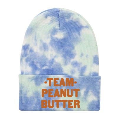 Team Peanut Butter Tie Dye 12in Knit Beanie