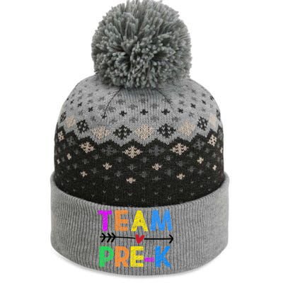 Team Pre-K  The Baniff Cuffed Pom Beanie