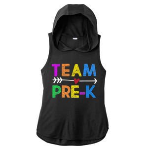 Team Pre-K  Ladies PosiCharge Tri-Blend Wicking Draft Hoodie Tank