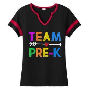 Team Pre-K  Ladies Halftime Notch Neck Tee