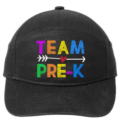 Team Pre-K  7-Panel Snapback Hat