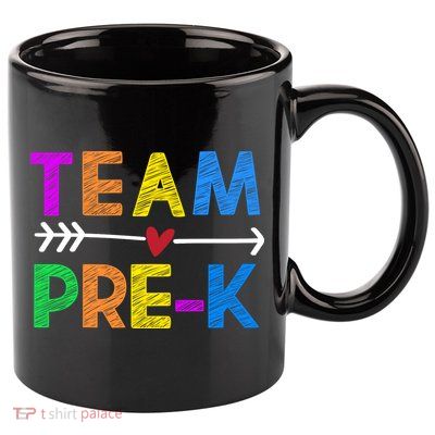 Team Pre-K  11oz C Handle Ceramic Mug