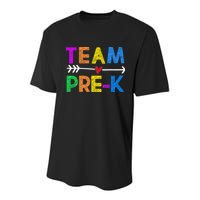 Team Pre-K  Youth Performance Sprint T-Shirt