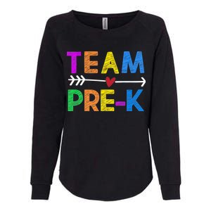 Team Pre-K  Womens California Wash Sweatshirt