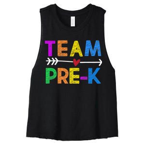 Team Pre-K  Women's Racerback Cropped Tank