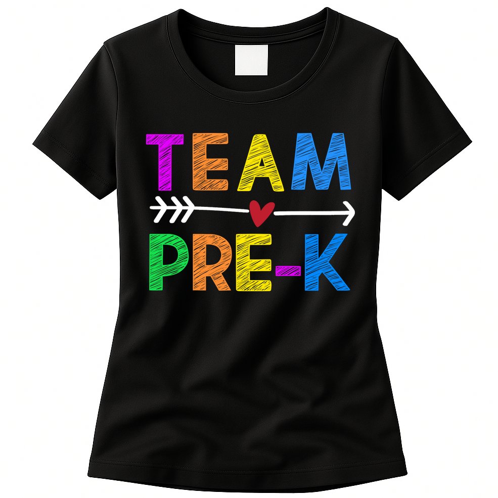 Team Pre-K  Womens T-Shirt