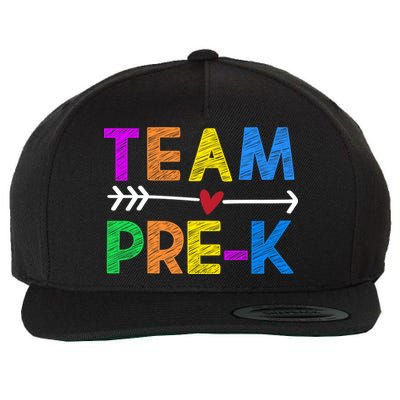 Team Pre-K  Wool Snapback Cap